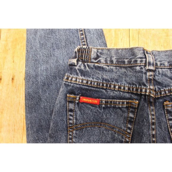 Vintage Canadian Club boy jeans patchwork skating - Picture 4 of 10